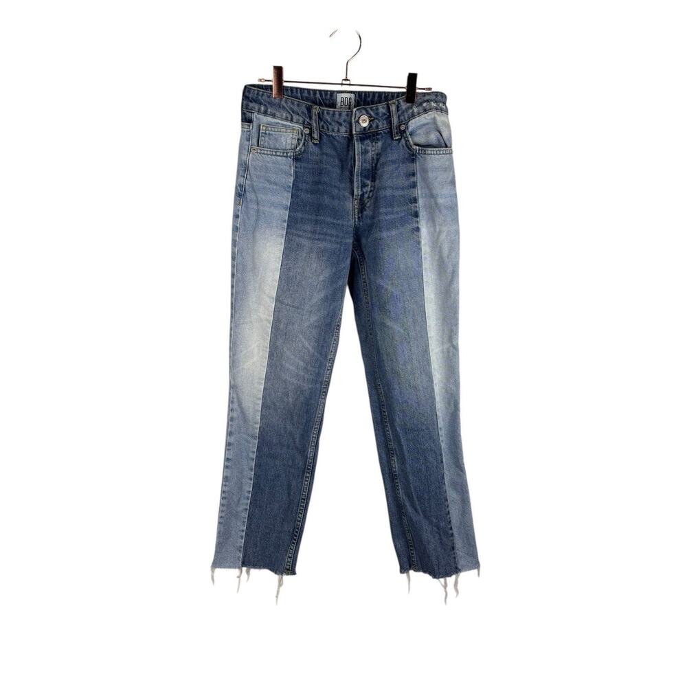 BDG Urban Outfitters Womens 26 Two Toned Button‎ Fly Jessye Jeans 90s Y2K Grunge